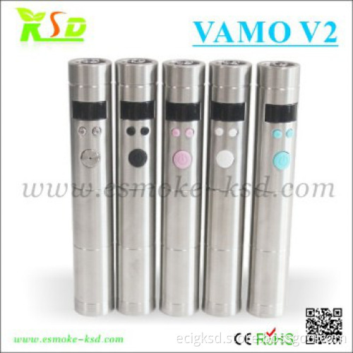 Electronic cigarette VAMO V2 Vapor mod colorful VAMO V V&V W mod